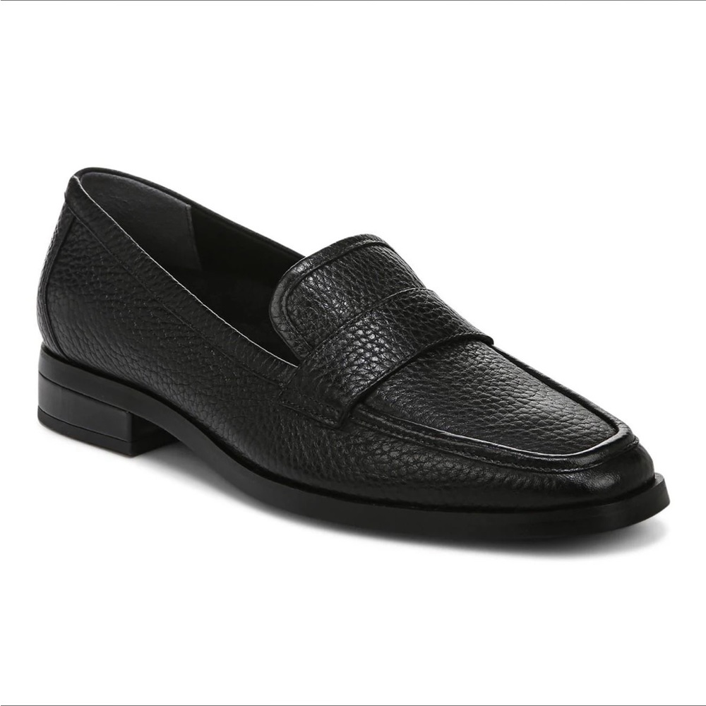 Vionic Sellah Loafer- Black Leather size 8.5- New with Box